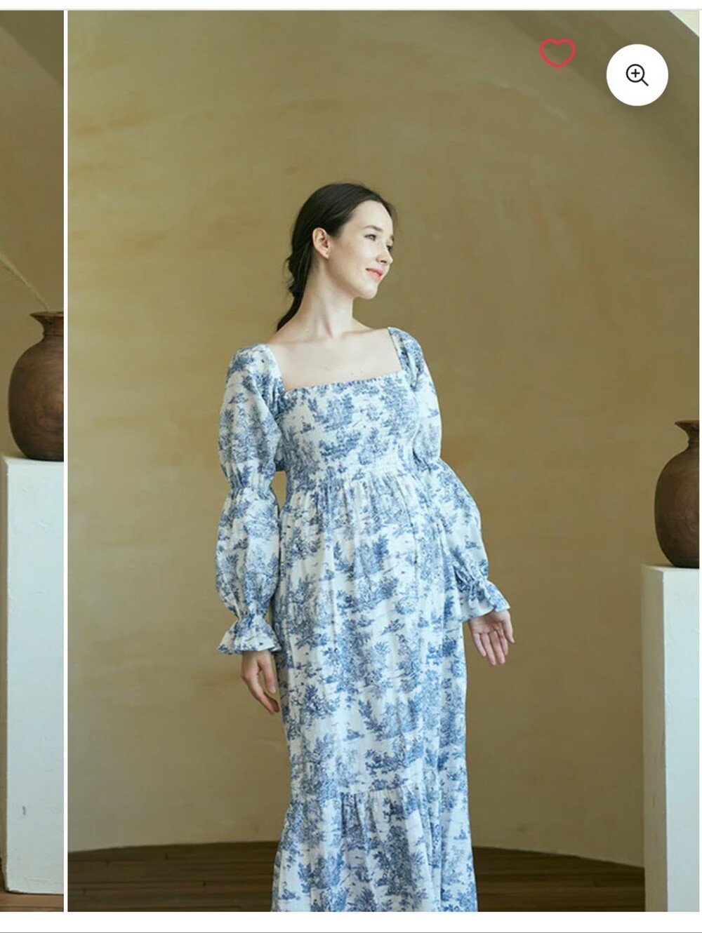 Nothing Fits But Yuki Paris Blue Toile Dress